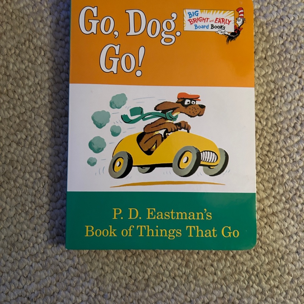 Go Dog Go PD Eastman Board Book